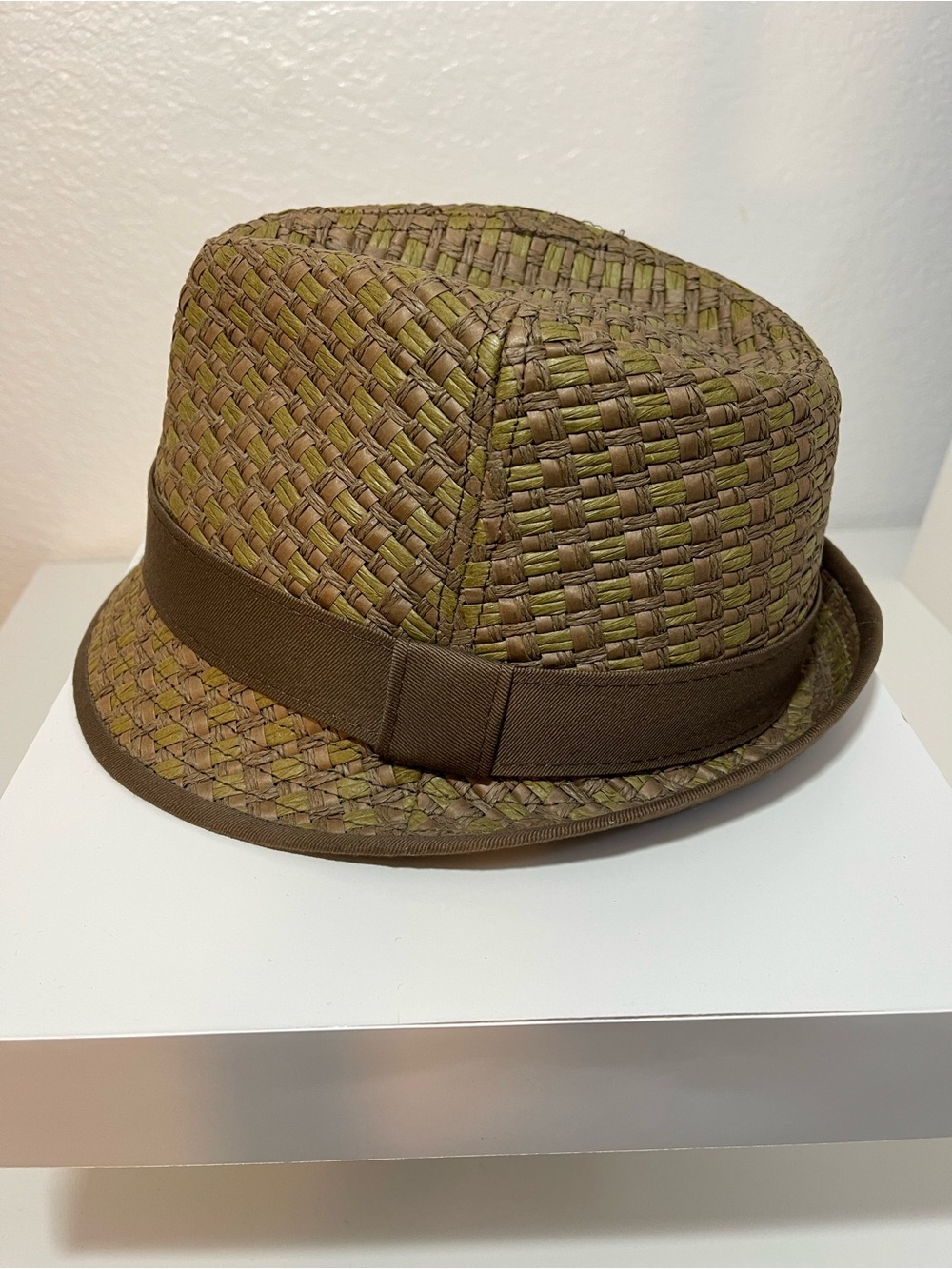 🌞Women’s Fedora with Brown Trim